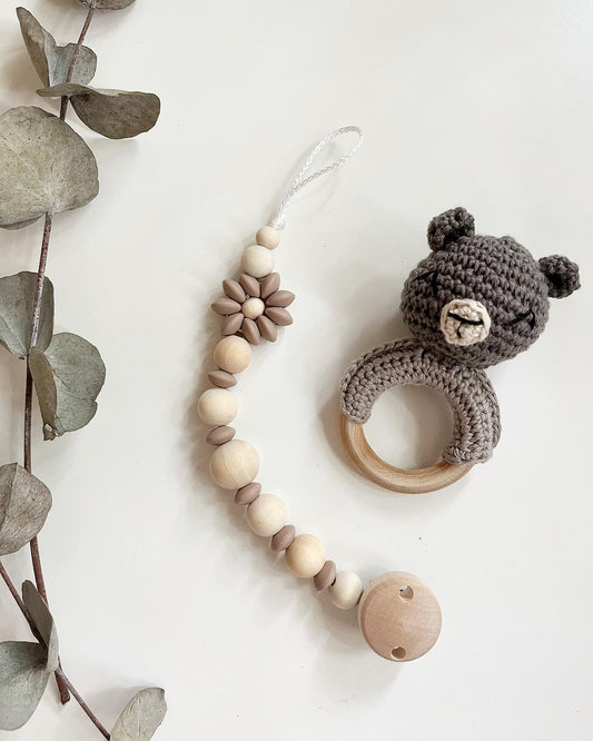 Schnullerkette FLOWER