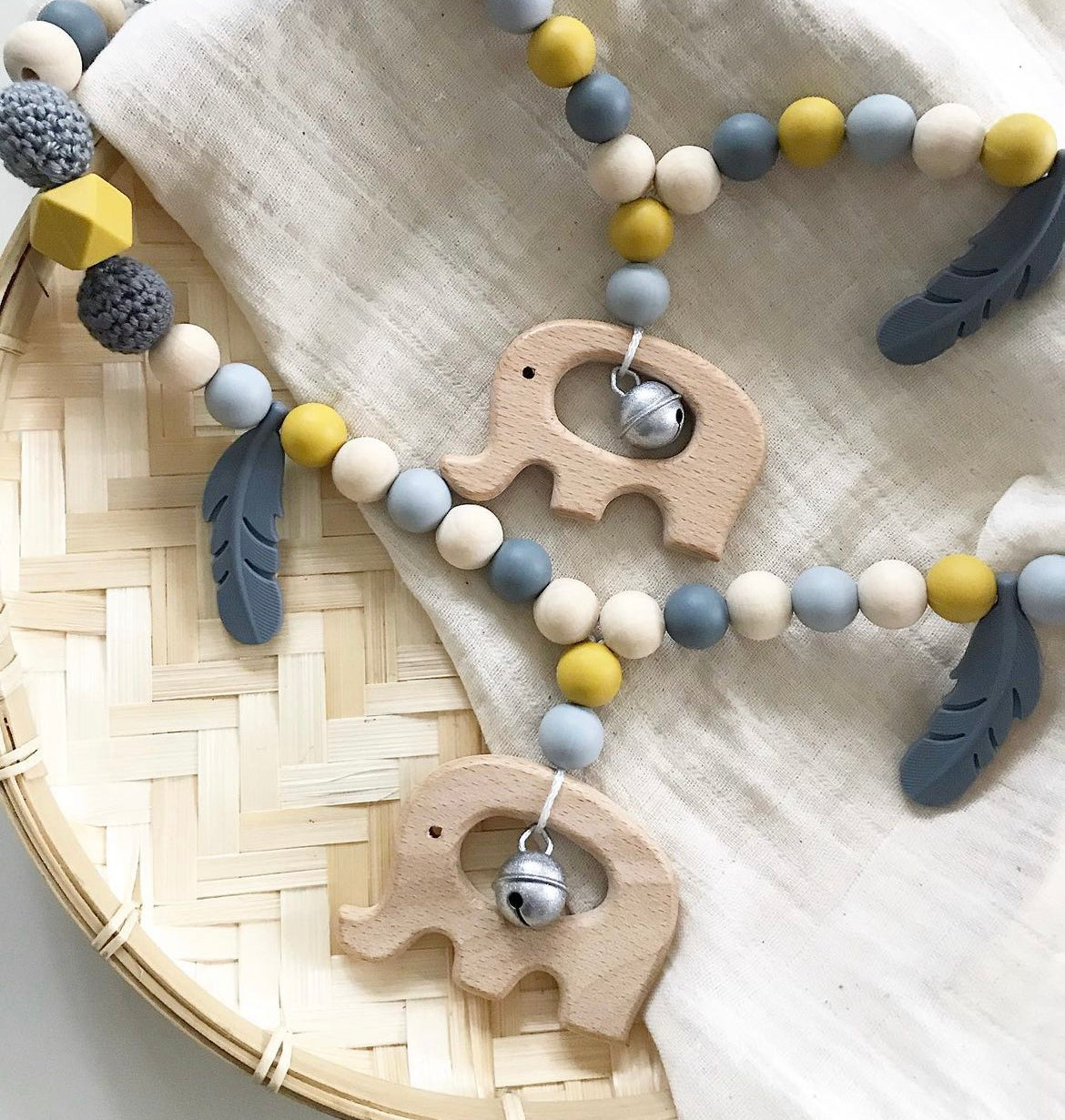 Kinderwagenkette ELEFANTASTISCH