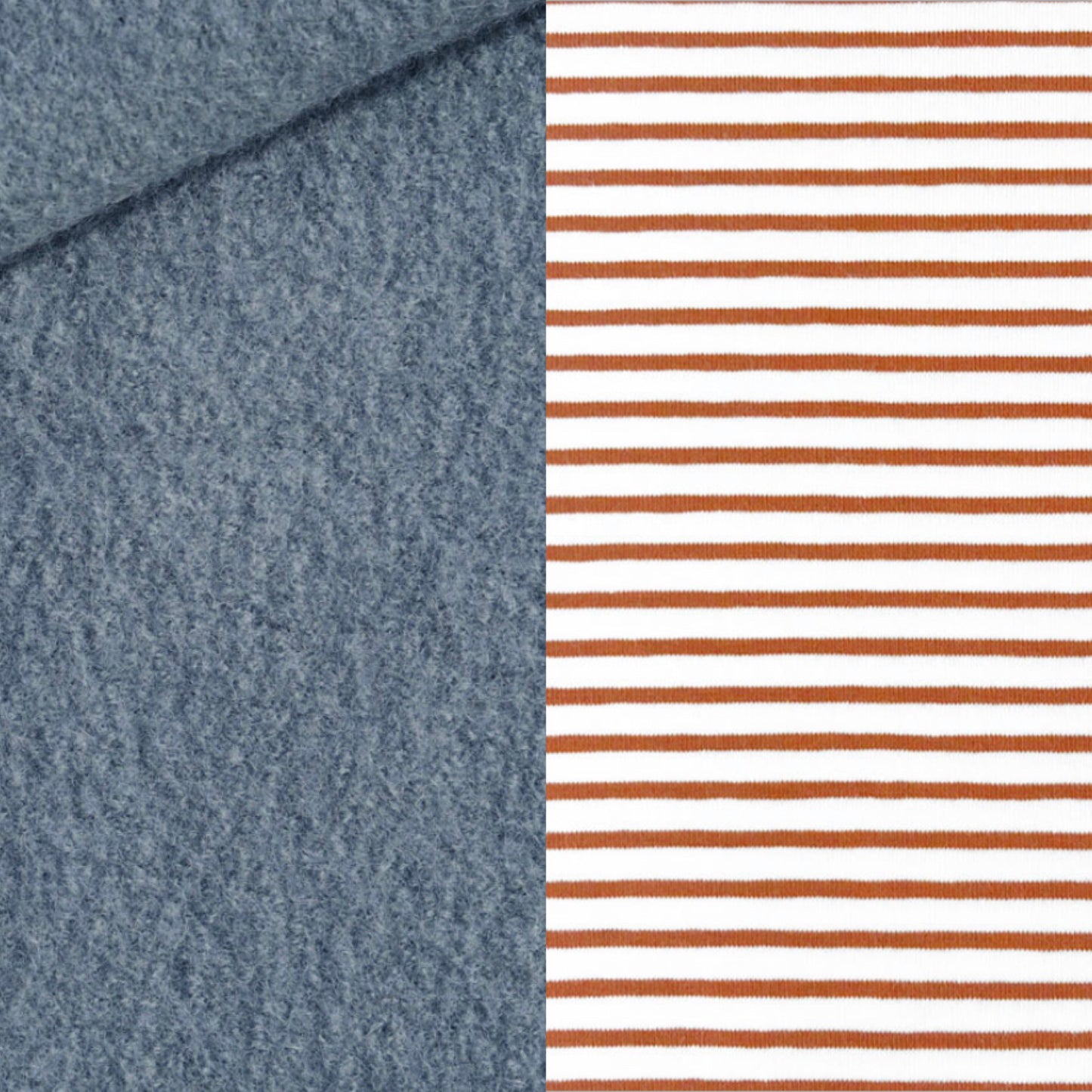 Einschlagedecke Wollwalk - Jeansblau