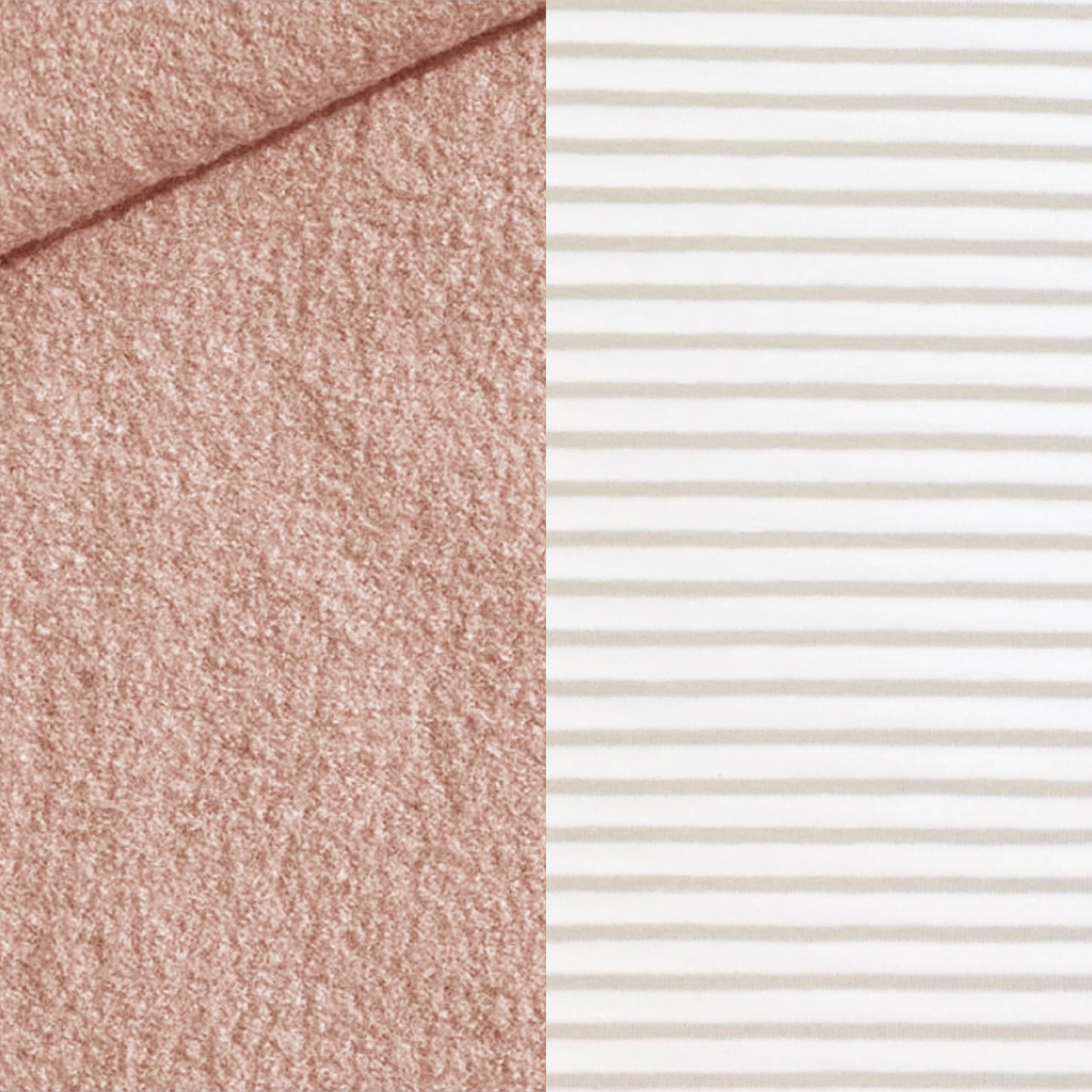 Einschlagedecke Wollwalk - blush