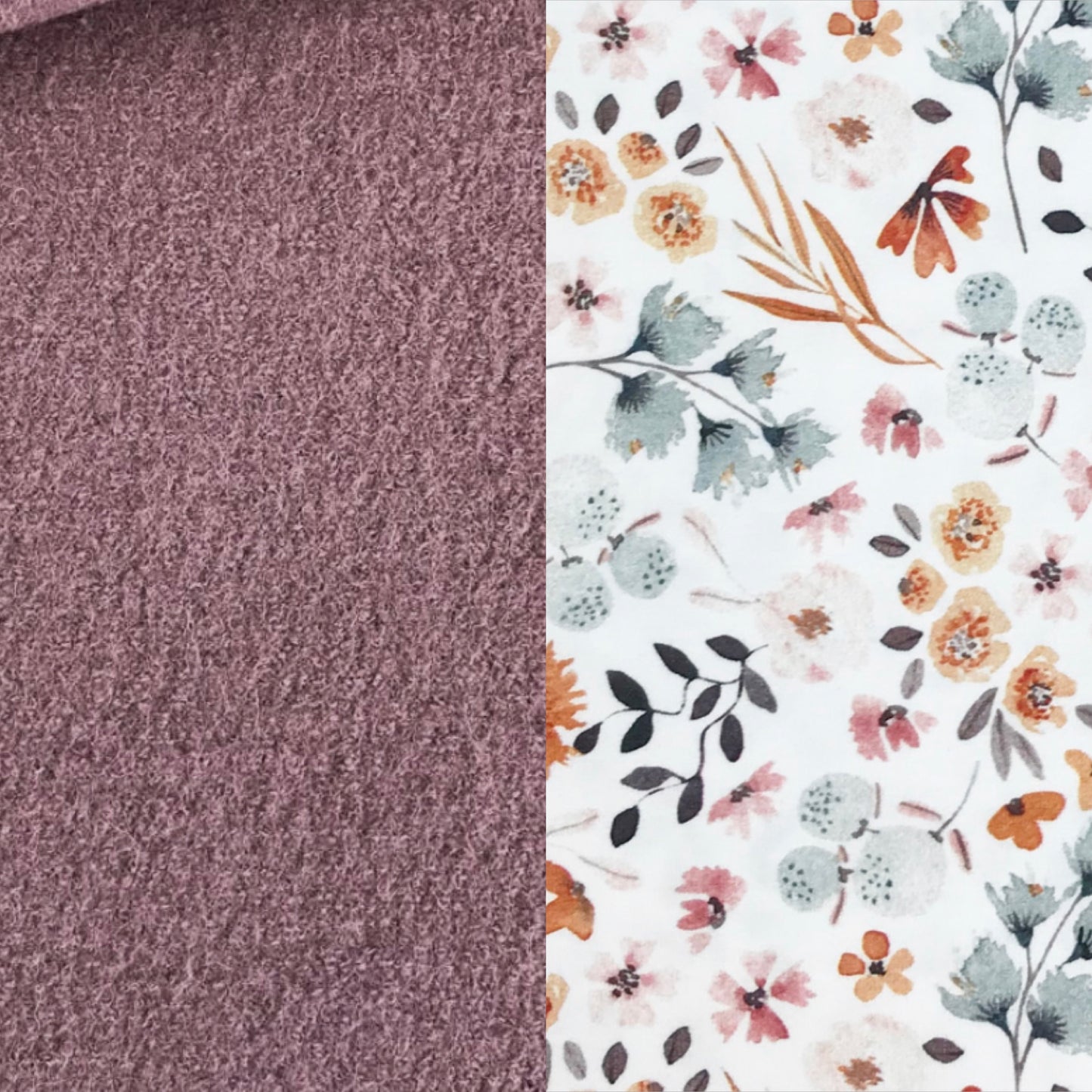 Einschlagedecke Wollwalk - Mauve