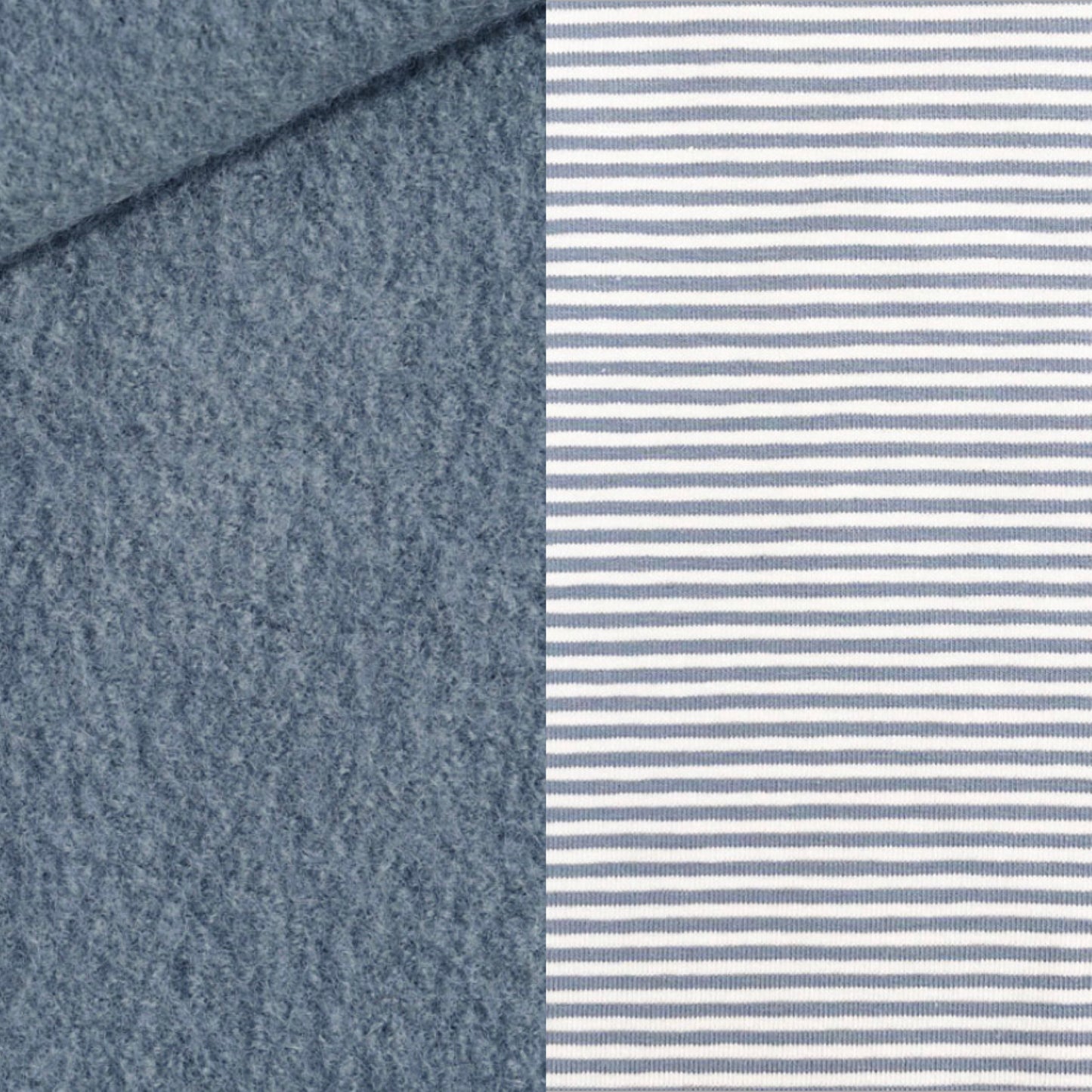 Einschlagedecke Wollwalk - Jeansblau