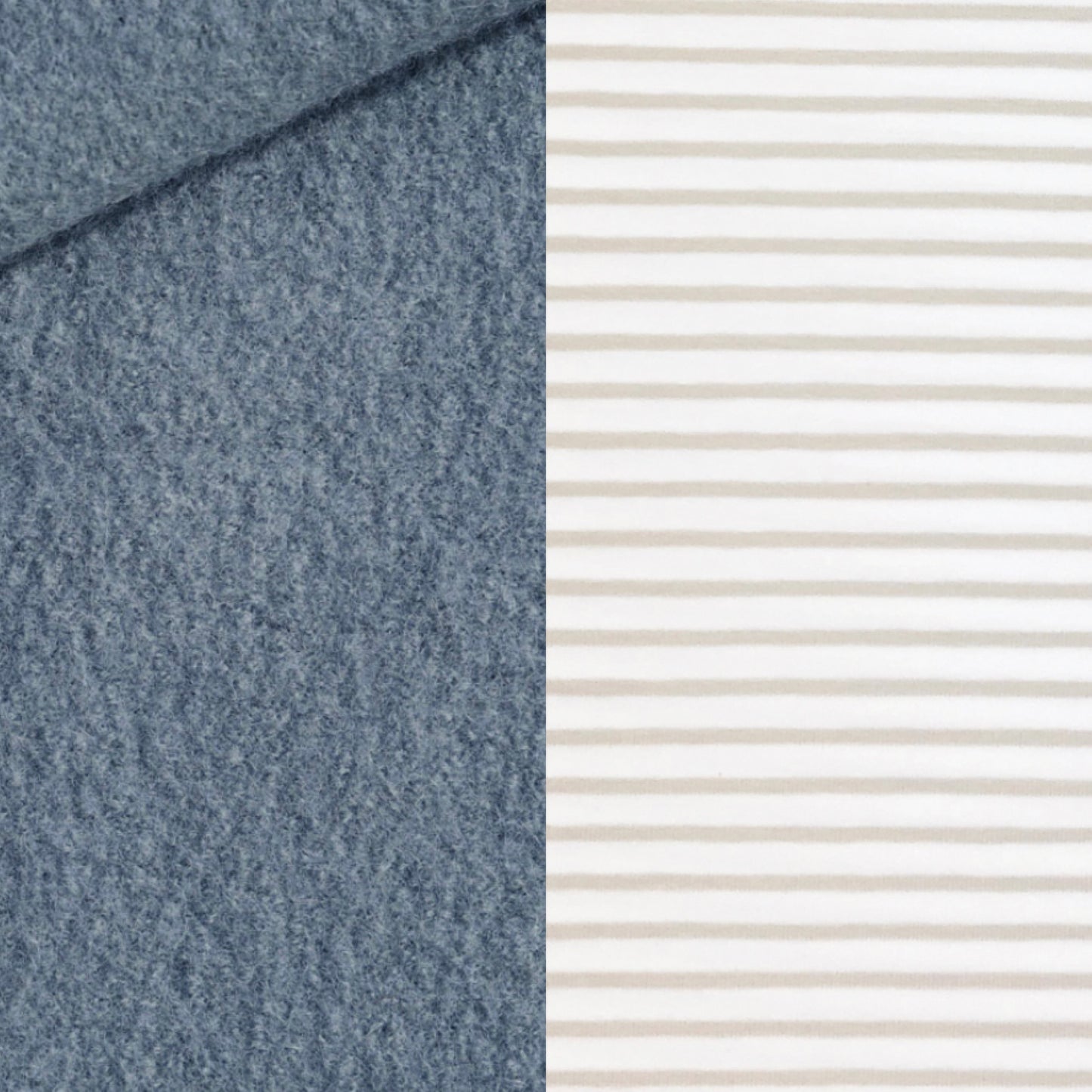 Einschlagedecke Wollwalk - Jeansblau