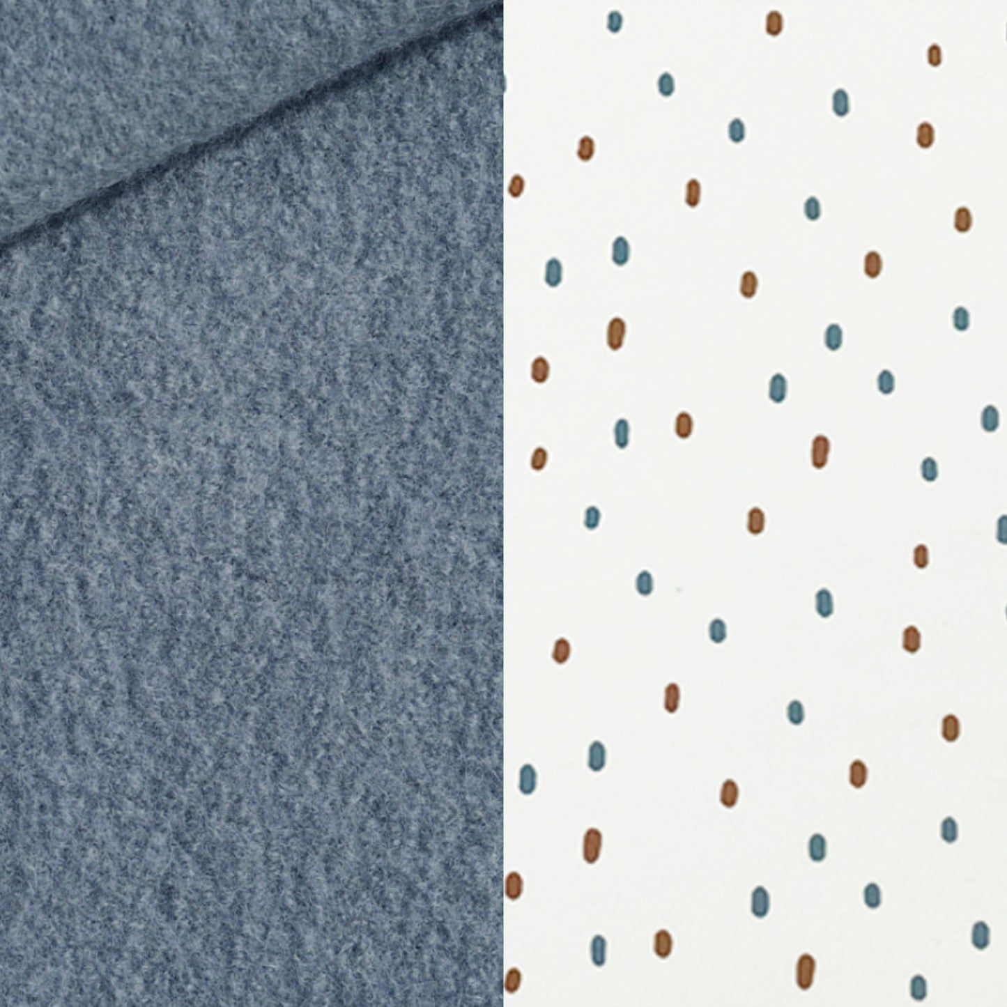 Einschlagedecke Wollwalk - Jeansblau
