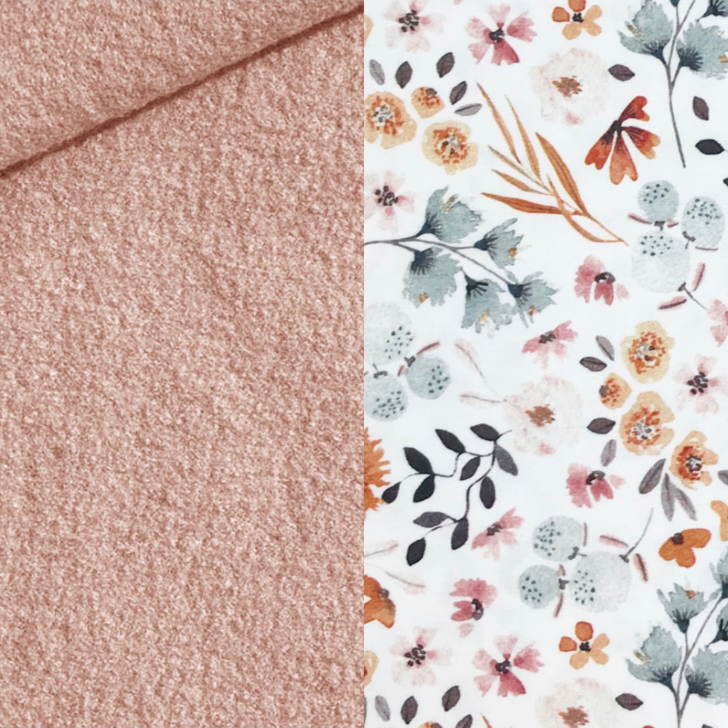 Einschlagedecke Wollwalk - blush
