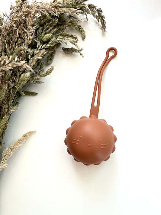 Schnullerbox - löwenkopf terra