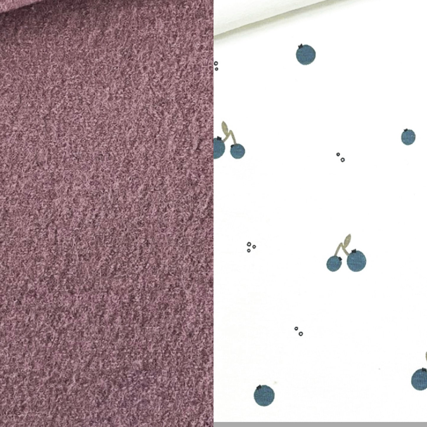 Einschlagedecke Wollwalk - Mauve
