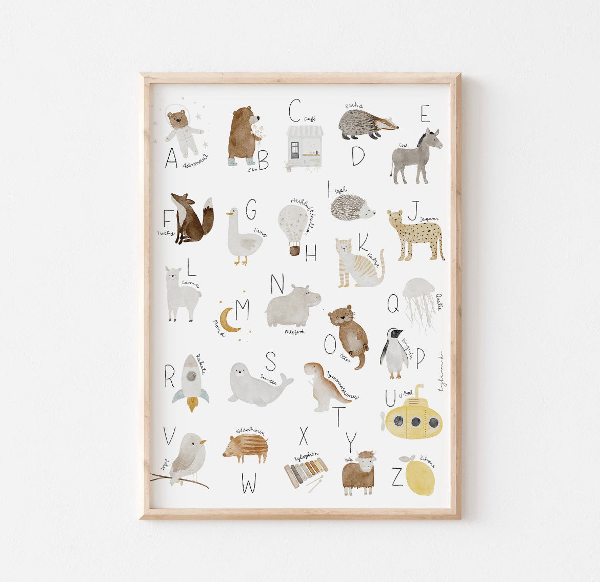 Poster ANIMAL ABC