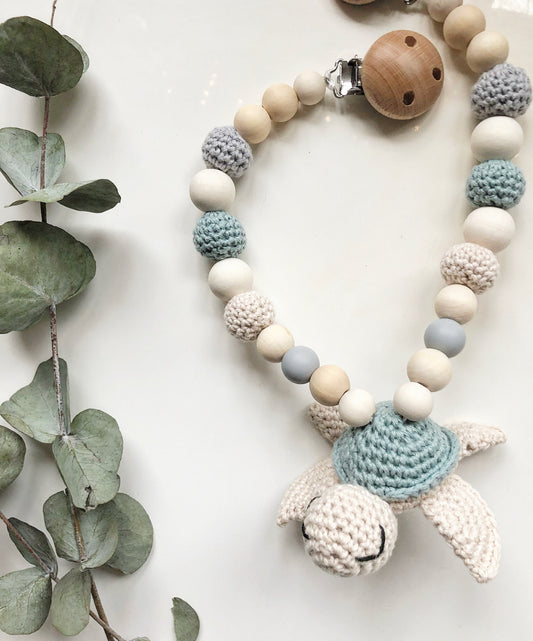 Kinderwagenkette SAMMIE - aqua