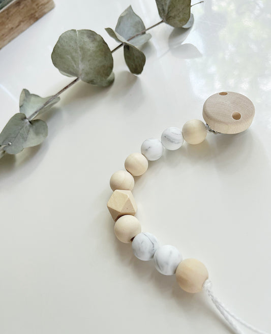Schnullerkette PURE - mamor